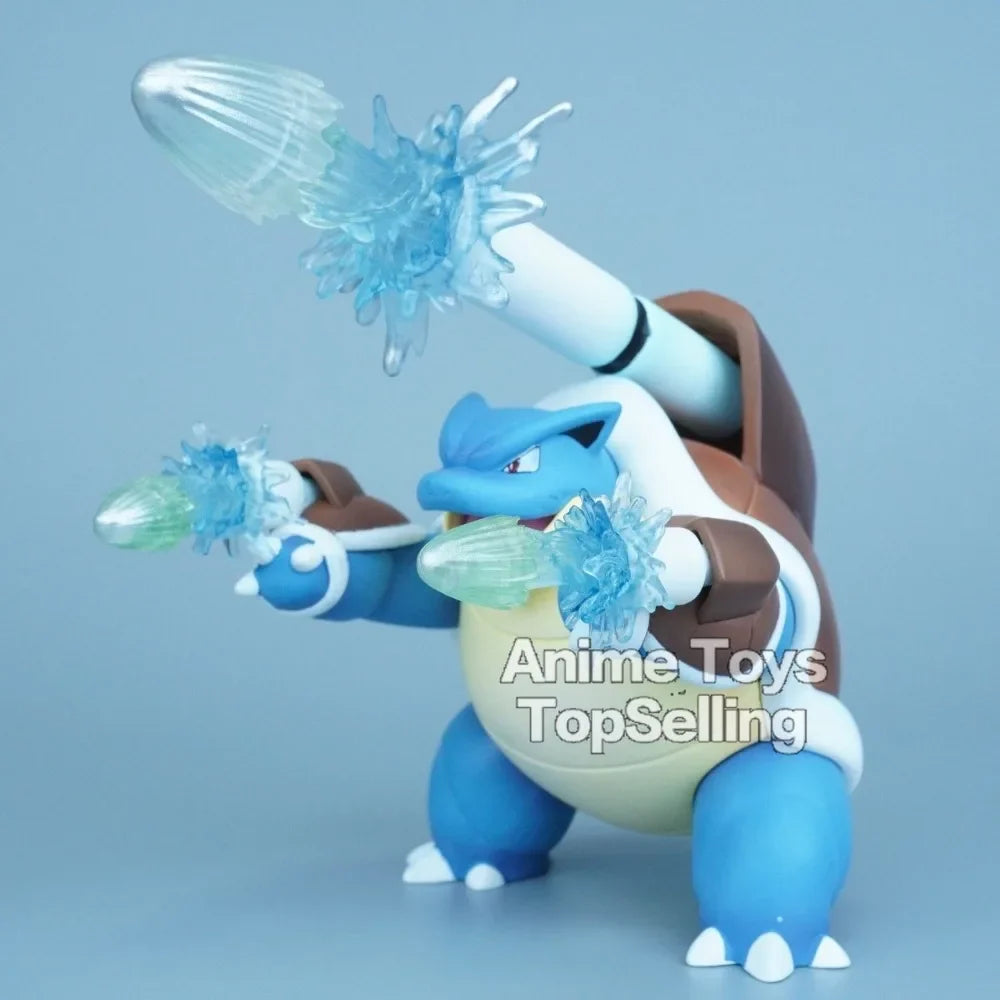 15.5cm/6.1in Anime Pokemon Figure Blastoise Action Figures Pvc Collection Model Toys for Children Gifts