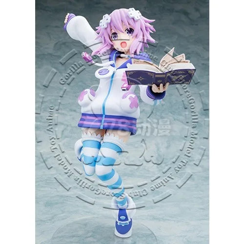 In Stock Original Genuine KADOKAWA Neptune Brave Neptunia 220mm Anime Figure Statue Japanese PVC Collectible Model Gift