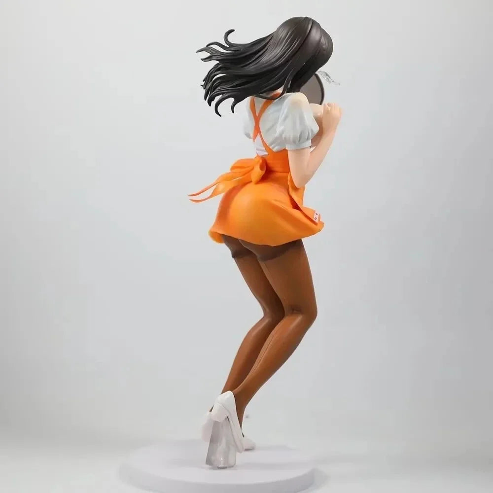 Young Wife 29cm  Waitress Hitomi Girl Figure Oda Non Product Model Statue Boys Collection Desktop Decoration Ornament Toys Gifts