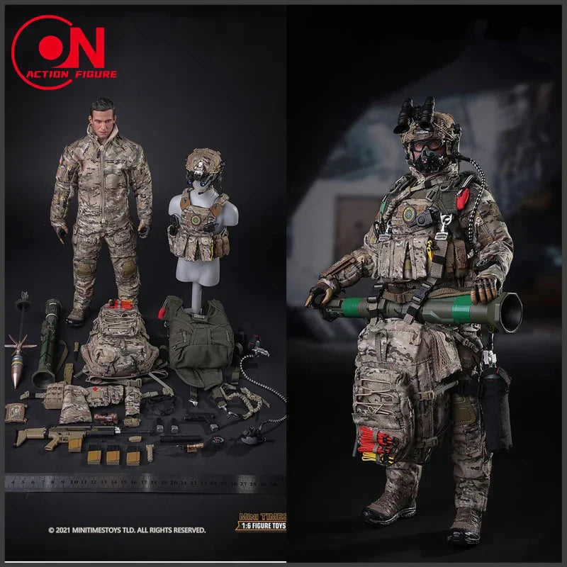 mini times toys 1/6 M028 US Army Special Force Soldat Actionfigur 12'' Männliche Soldat Actionfigur Komplettset Sammlermodell