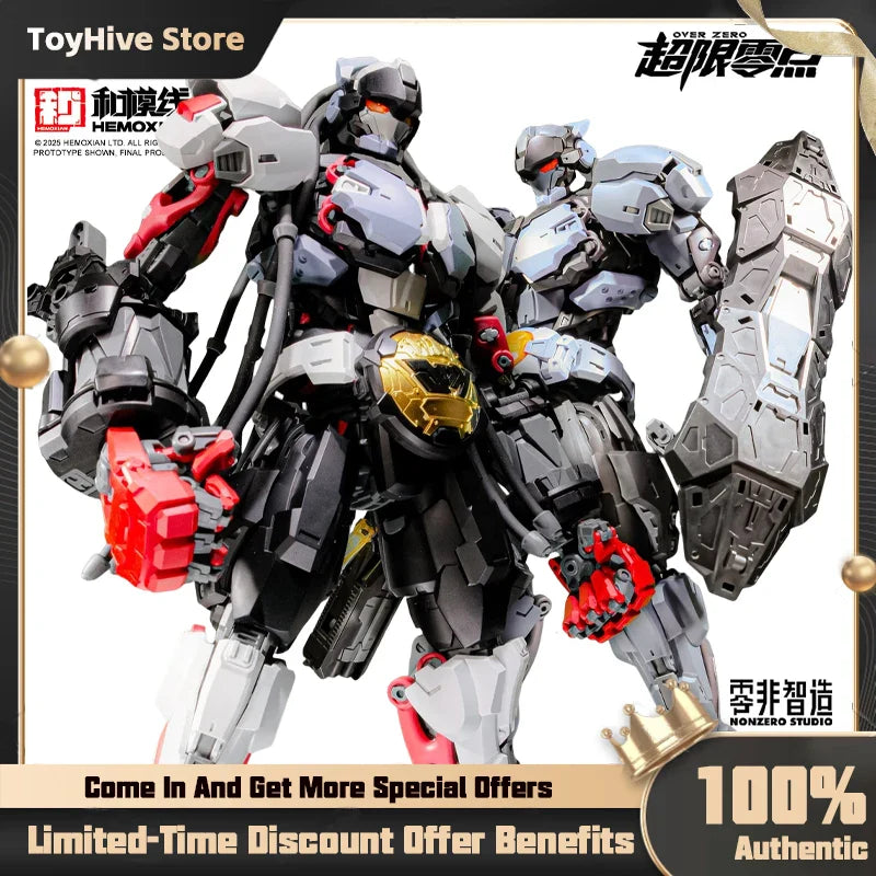 【AUF LAGER】HEMOXIAN OVER ZERO 1/10 Vol.3 Boxer BAKI Bausatz Roboter Actionfiguren Plastikmodell Spielzeug Halloween Geschenke