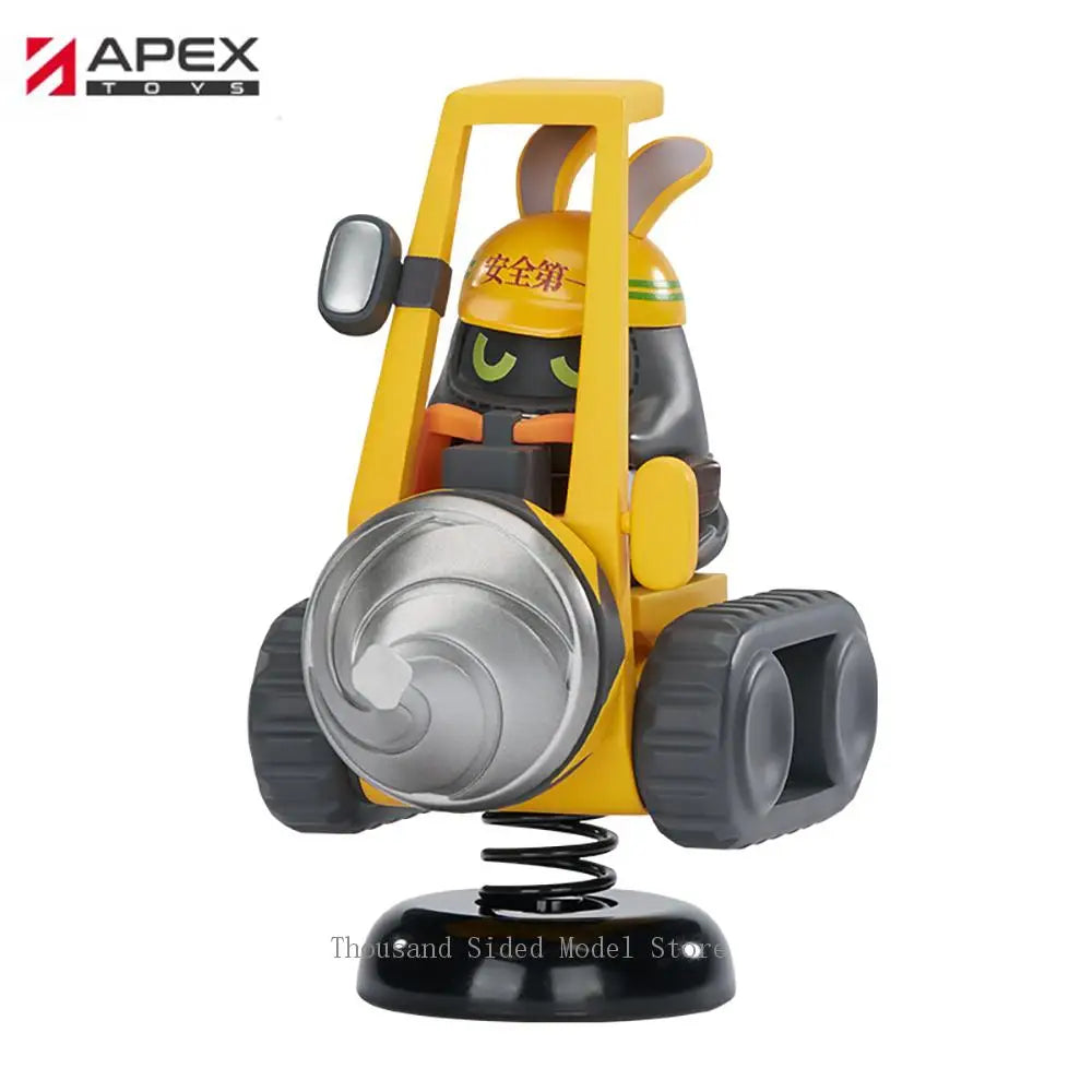 IN Stock Original  APEX-TOYS Zenless Zone Zero Safety Q-Version Happy Shake Decoration Action Figure 10Cm Collectible Model Gift
