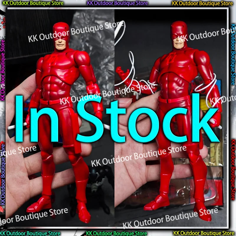 In Stock Ct Toys Daredevil Mafex 223 Figure Comic Version SHF Anime Action Figure Figurine Custom Statue Model Gifts Kids Toys