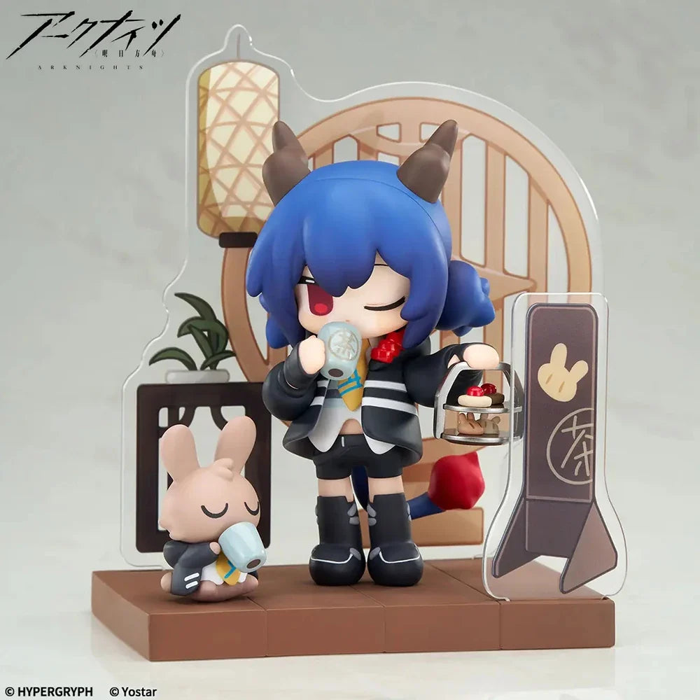 Original NEW APEX-TOYS Arknights Would You Like Dessert? Miniseries Ch'en & Talulah 10.5cm Nice Collectible Anime Ornament Toys