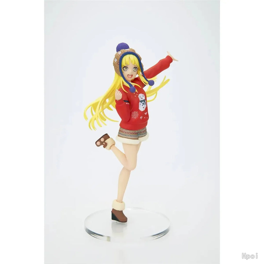 In Stock Original BanG Dream! Girls Band Party! Tsurumaki Kokoro Animation Figures Toy Collection Model Ornaments