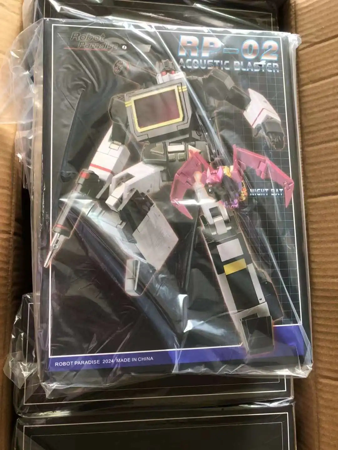 【100% Brand New】 Transformation Fans Toys FT RP-02 RP02 Ratbat Black Soundwave  MP Action Figure Robot
