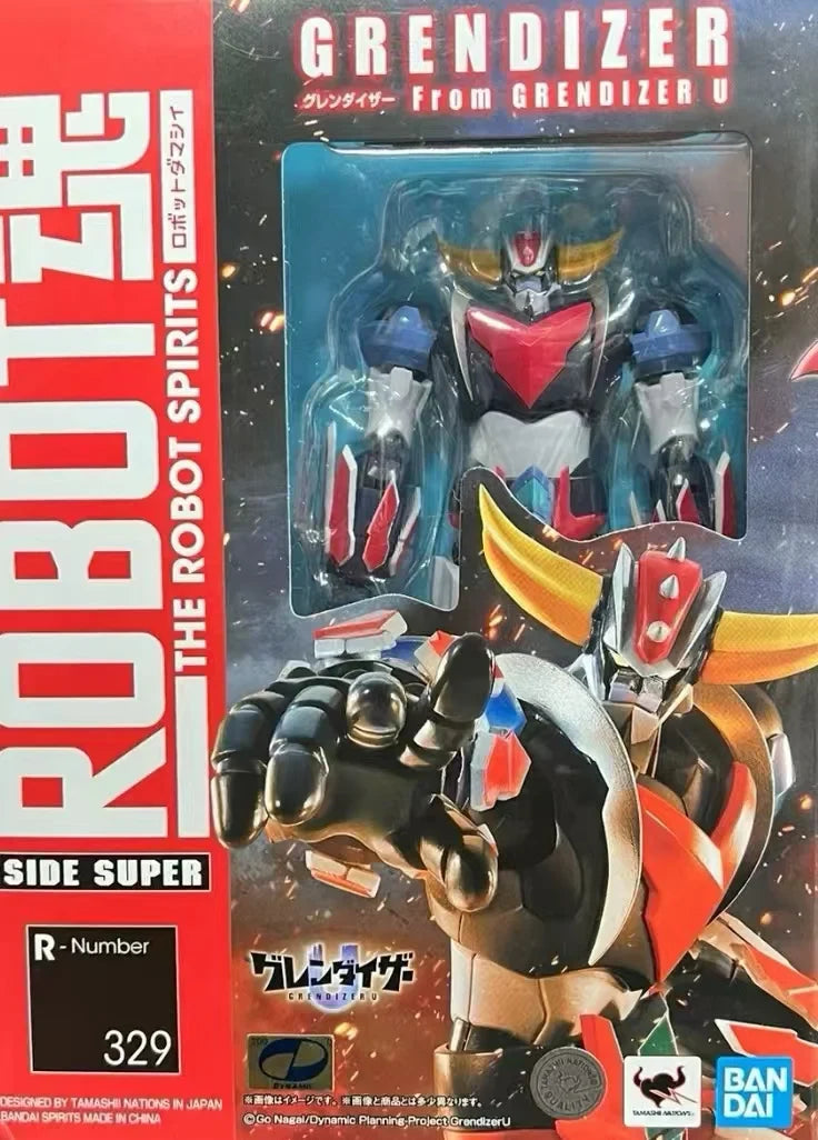 Original box Bandai In shock THE ROBOT SPAZER MAZINGER Z From GRENDIZER U Anime full Action Assembly Figure Model Toy Gift kid