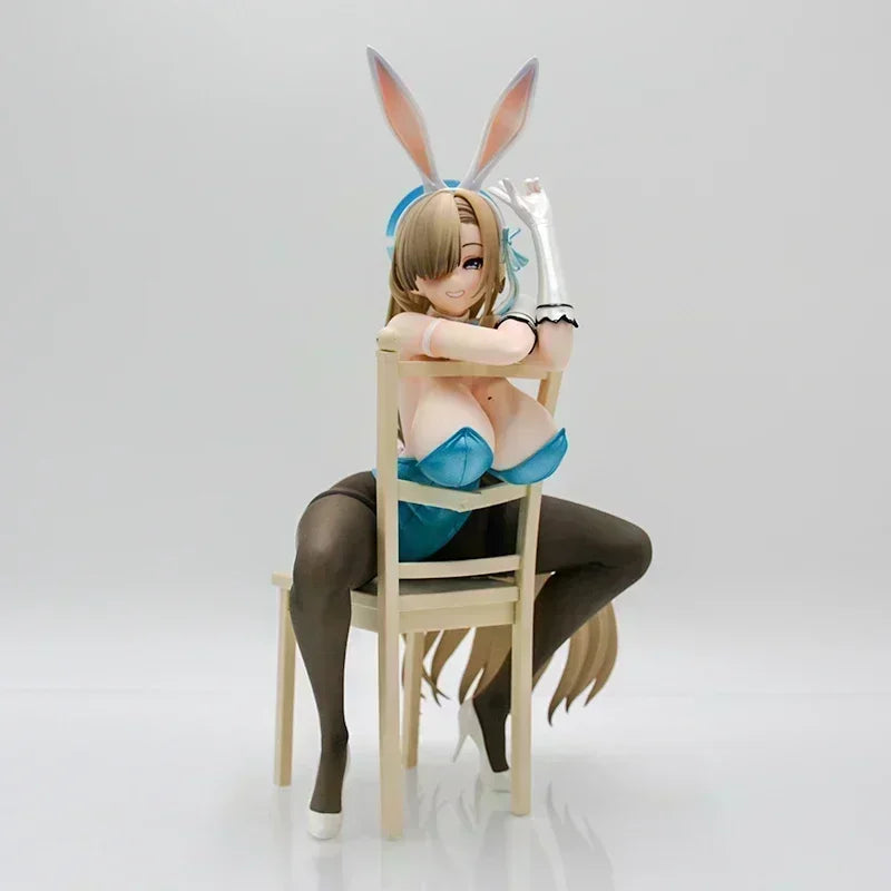 22cm Blue Archive Alice Maid Anime Girl Figure Aris/Tendou Arisu Action Figure Ichinose Asuna Bunny Figurine Model Doll Toy Gift