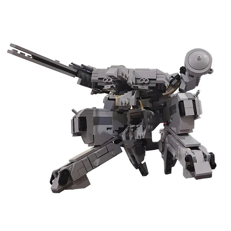 MOC Metal Gear Rex Building Blocks Model DIY MOC Icons Series 582PCS Mech Robotics Creative Kids Toys Gift Solid Assemble Bricks