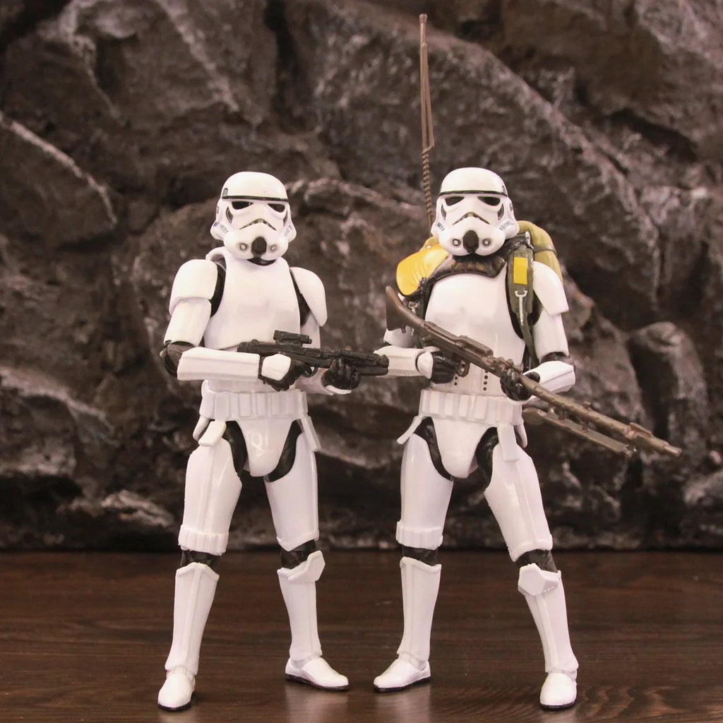 Star Wars Stormtrooper Sandtrooper Jedha Patrol Shock Death 212th Airborne Trooper Phasma 6" Action Figure Clone Toys Doll Model
