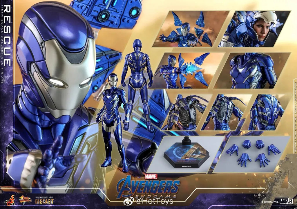 New Original Hot Toys HT MMS538D32 Avengers End Game Little Chili MK49 1/6 Scale Action Figures Collectible Model Toy Customized