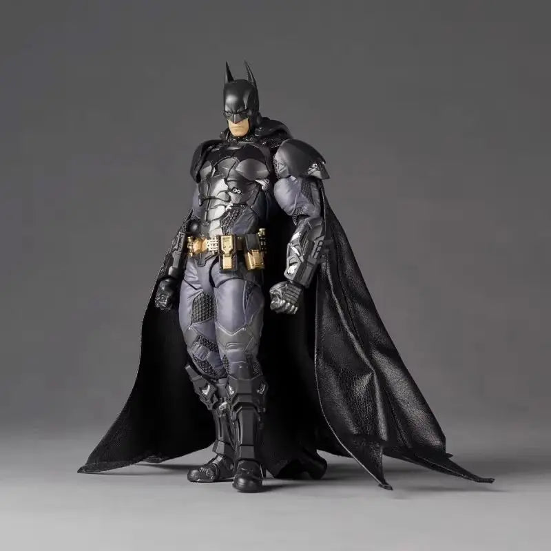 New Factory Kaiyodo Amazing Yamaguchi Revoltech Batman Arkham Knight Ver Movie Action Figures Collection Ko Model Custom Toy