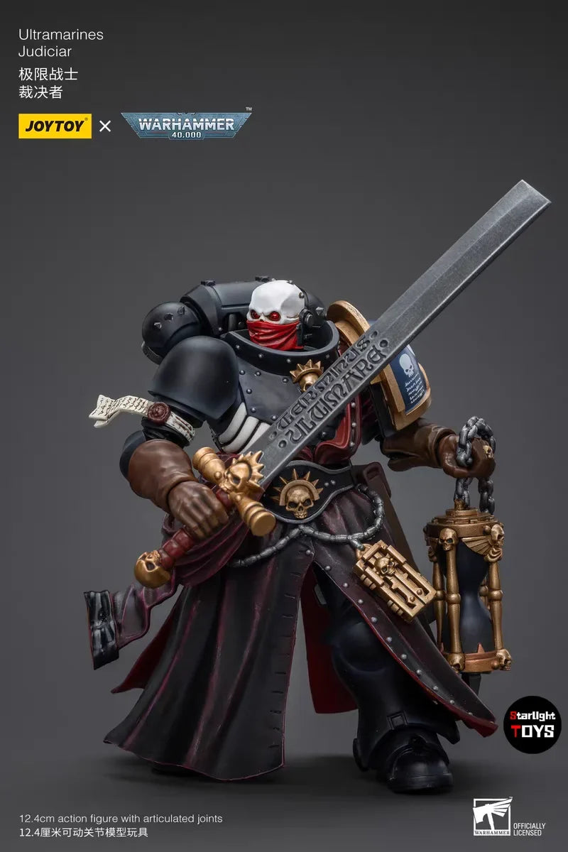 JOYTOY 1/18 Action Figure Warhammer 40K Ultramarines Judiciar Toy Model Collection