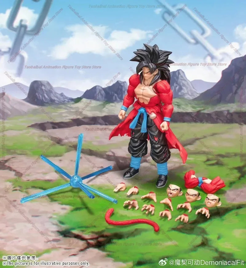 Demoniacal Fit DF Dragon Ball S.H.Figuarts SHF Super Three SSJ3 Royal Blood Vegeta Bitter Reprint 2023 New Anime Action Figures