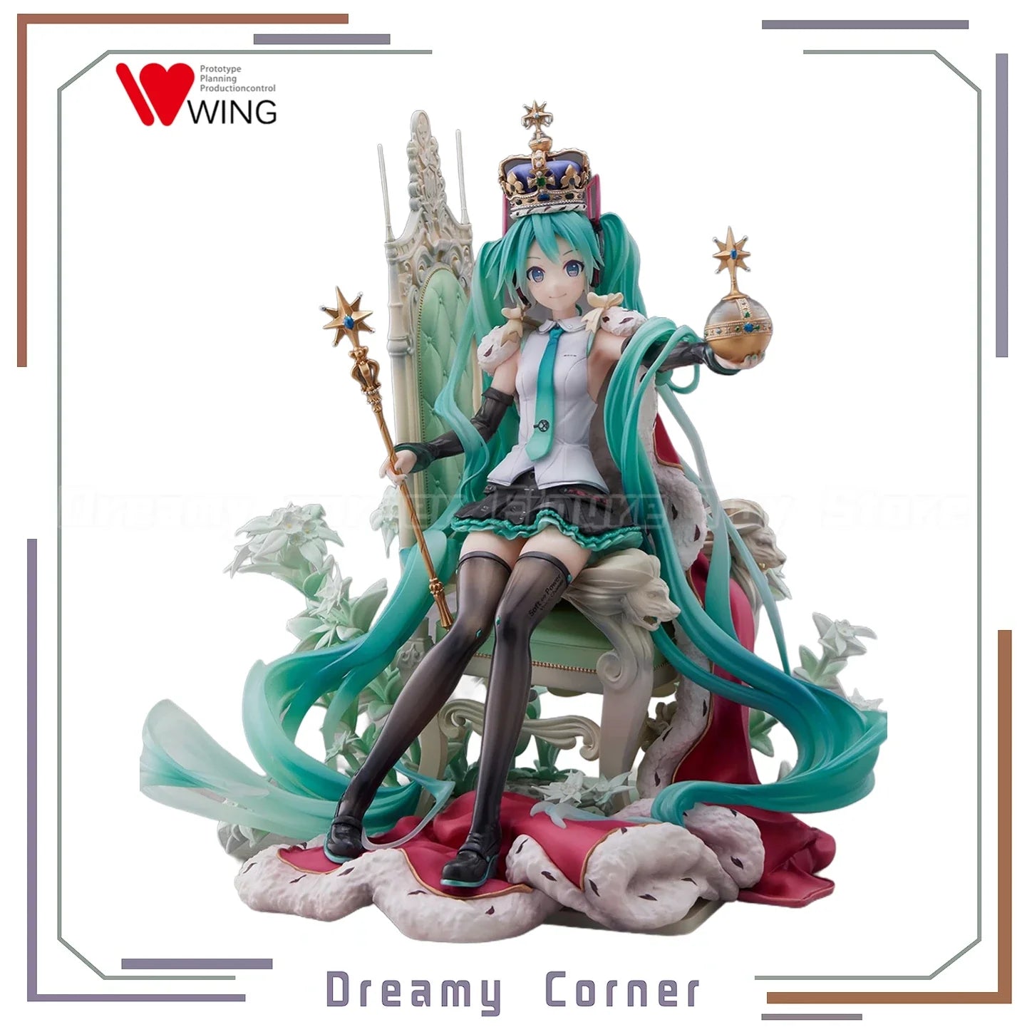【In Stock】WING Spiritualale Piapro Characters Hatsune Miku 39's Special Day 1/7 Scale Figure Gift Model Toy