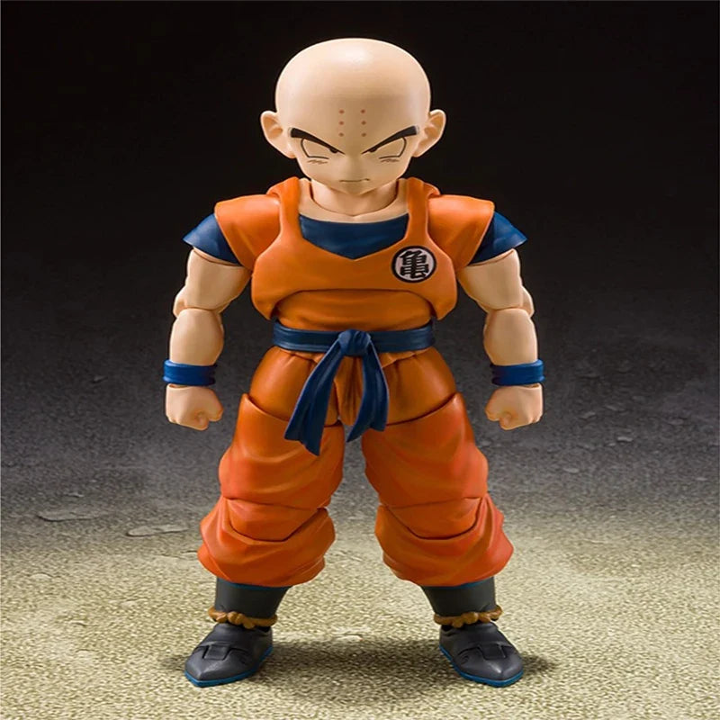 Original Sh Figuarts Shf Dragon Ball Krillin 2.0 Stronger Man of The Earth Action Figure Model Anime Toys FigureGift Figure