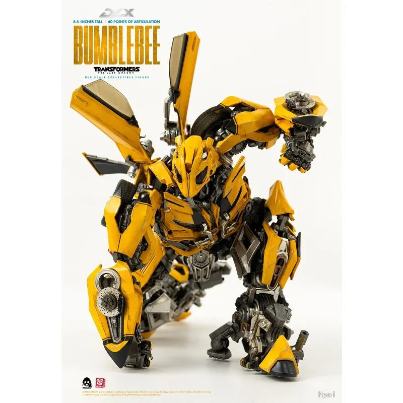 【Hot Sales】Original Threezero DLX TRANSFOMERS: THE LAST KNIGHT 3Z0164 BUMBLEBEE Anime Figure Action Toy Collection Model Gift