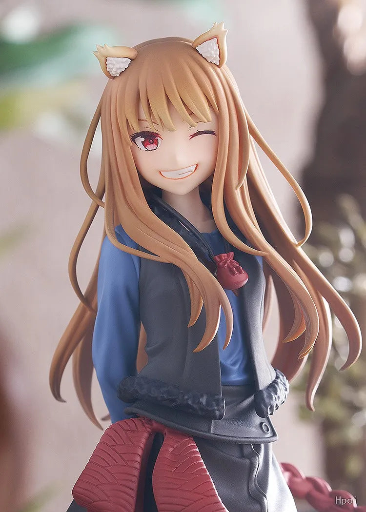 17CM Anime  Holo Figure Ookami to Koushinryou Merchant Meets the Wise Wolf Stand Model Toy Gift Collection Aciton Figure PVC