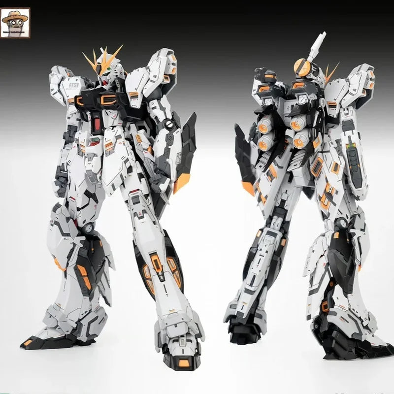 【IN STOCK】NCZZW Model RX-93 Nu Fighter Action Figure CMM GK Style 1/100 Scale Assembly Model Kit 24cm UC Anime Figures Gift