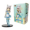 18CM Cat Maid Anime NEKOPARA Figure Chocolates Vanilla Cute Pretty Cat Style Model PVC Static Child Toys Collectible Gift Doll
