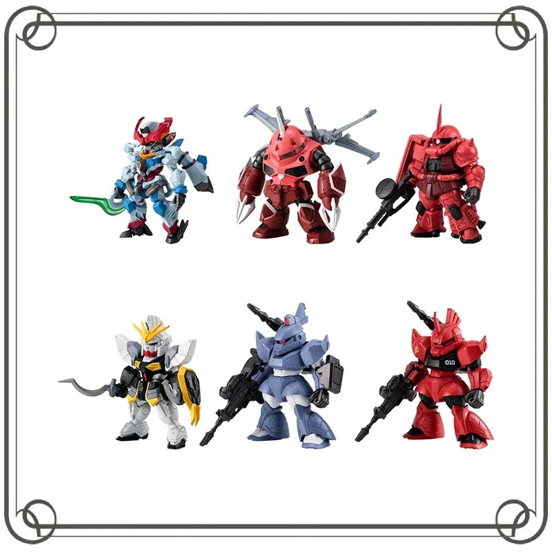 BANDAI EX CASHAPON GUNDAM GQuuuuuuX Zaku Action Figure Anime Figures Keepsake Ornament Holiday Gifts Model Toys