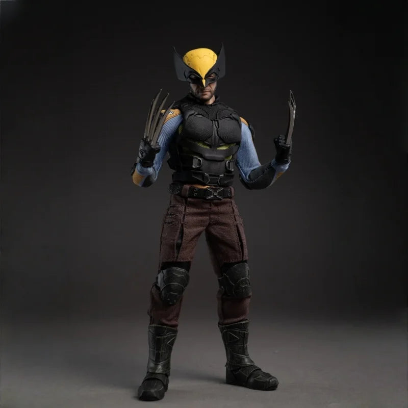 Original In Stock Nwtoys Wolverine Movable Soldier Model X Men Super Hero Iron Warrior Simulation 6" Full Set Anime Model Toys