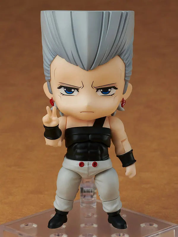 10cm JoJo's Bizarre Adventure JoJos Jean Pierre Polnareff 1561 Action figure toys doll Christmas gift with box