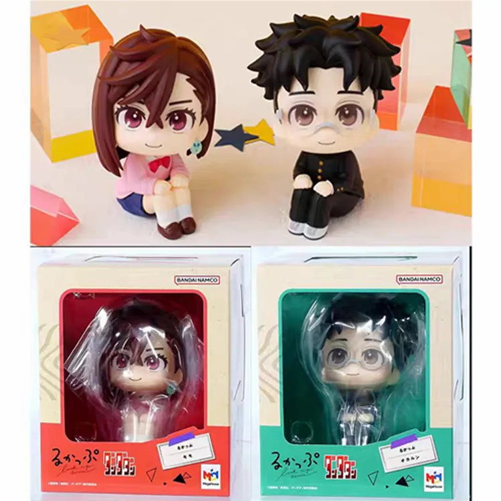 Original MegaHouse Look Up Zabuton Dandadan Ayase Momo Takakura Ken Anime Figure Toys PVC Model BANDAI Collection Doll Model toy