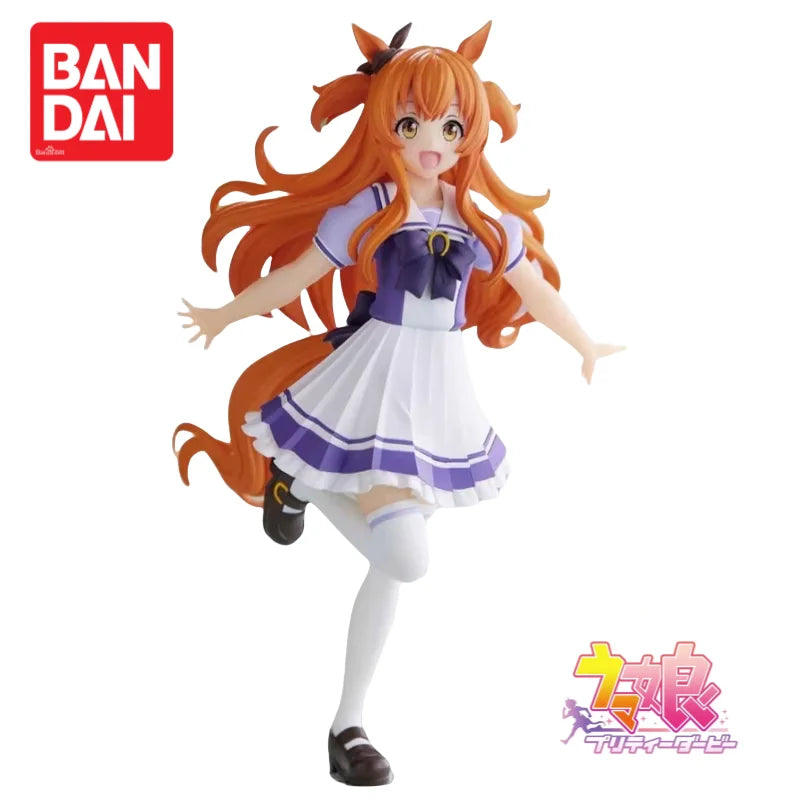 In Stock Original Bandai Banpresto Pretty Derby Oguri Cap Action Figure Figurine Model Ornaments Brand New Boxed 100% Genuine