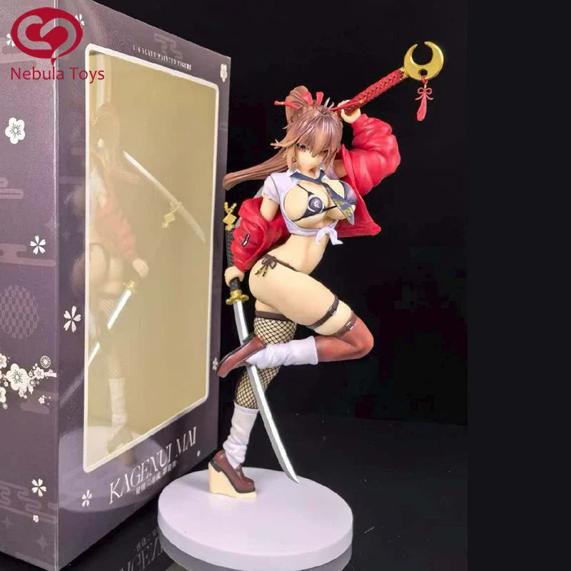 28cm Anime KAGENUI MAI Figur MAßSTAB BEMALT Actionfiguren Figürchen Pvc Puppe Schreibtisch Dekoration Statue Sammler Modell Spielzeug Geschenke