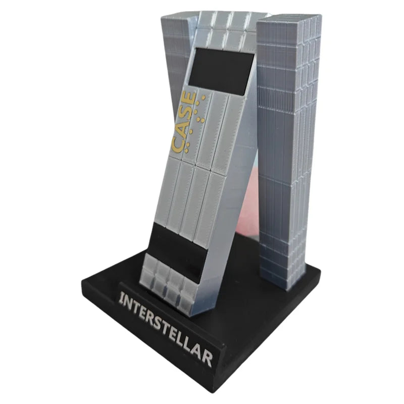 Interstellar Peripheral  Merch– Tars And Case Robot Action Figure Model Toys Gift For Fans
