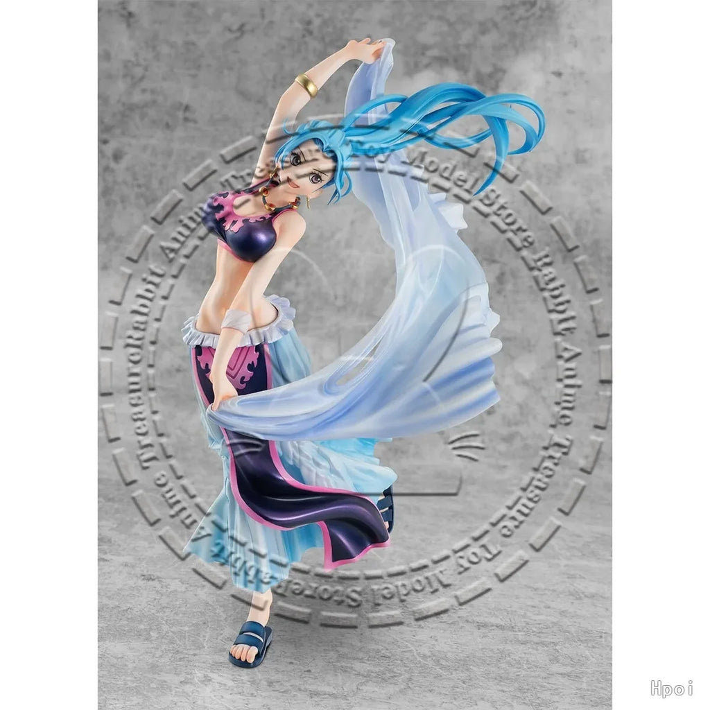 In Stock Original Genuine MegaHouse Portrait of Pirates PVC Anime Statue Nefertari Vivi Figure Display Gift Toy Premium Figurine