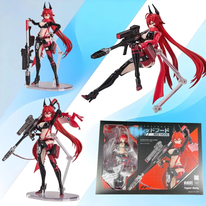 Auf Lager: NIKKE GSC Hyper Body Figur: The Goddess of Victory - Hyper Body Red Hood Anime Figur, Originalverpacktes Modell, Geschenkspielzeug