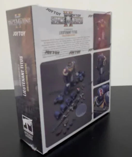 【SF】JOYTOY Warhammer 40K 1/18 Action Figure Ultramarines Lieutenant Titus- Collectors Edition  Model Toy Gift Collection
