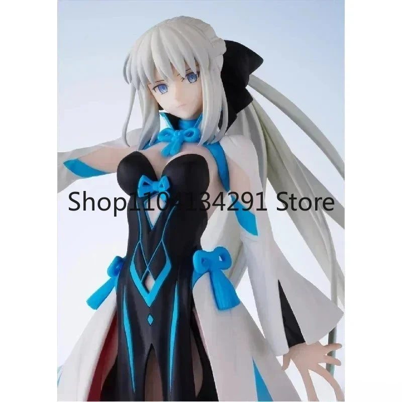 Original ANIPLEX Fate/Grand Order Berserker Morgan 21CM PVC Anime Figure Collectible Model Birthday Gift Toy