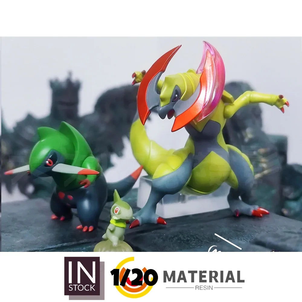[In Stock] 1/20 Resin Figure [LUCKY WINGS] - Iris & Haxorus With Champion Ball