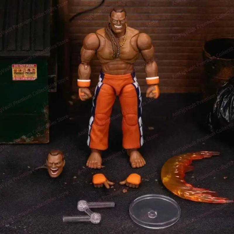 JADA Street Fighter 1/12 JADA Action Deejay Figure Toy Figure