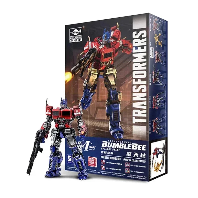 In Stock Trumpeter Smart Kit SK09 OP Glue-free Movable Assembly Model Car Robot Action Figures Transformation Toys Autobots Gift
