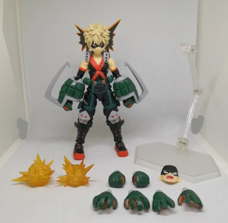 15cm My Hero Academia Anime Figures Katsuki Bakugo Action Figure model Doll Collection Toys Gifts