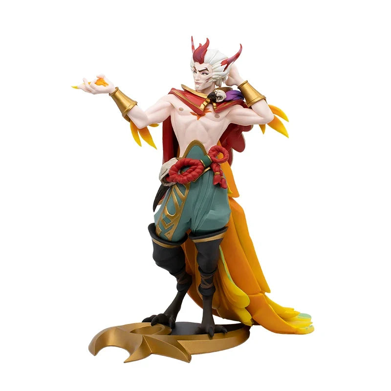 LOL Xayah Rakan figurine sculpture collectible game figurine ornament
