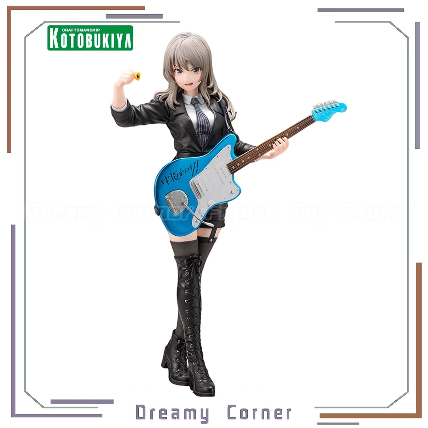 【In Stock】Original Kotobukiya GIRLS BAND CRY KAWARAGI MOMOKA 1/7 Scale Model Ornament Gift Collection