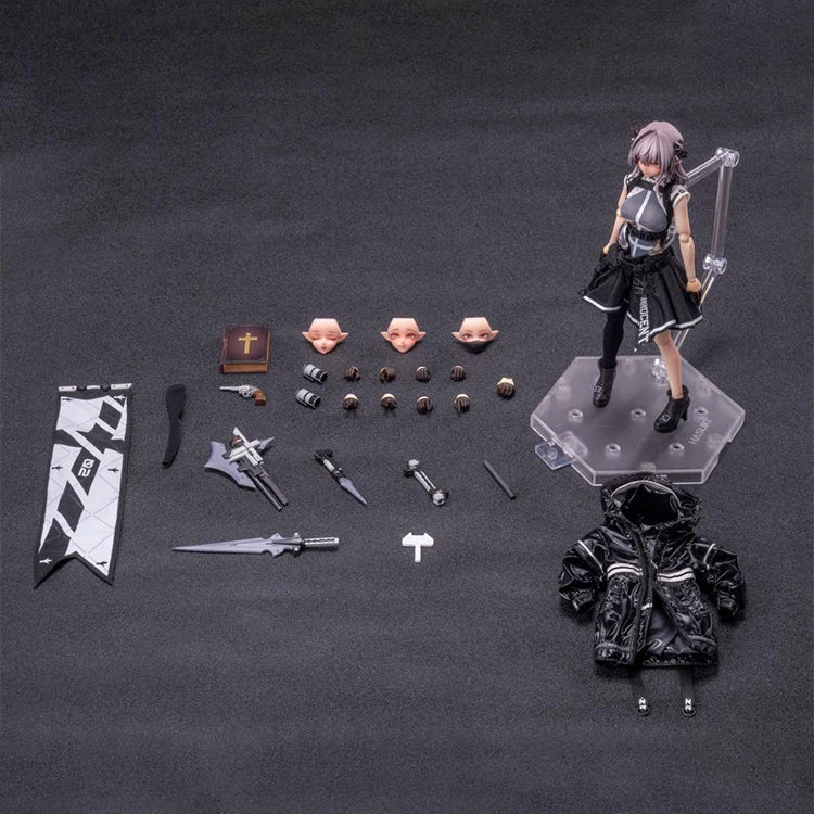 Auf Lager Original Hasuki PA.009-SP Succubus Nonne FRIEDE Modell Spielzeug Sammlerstück 1/12 MASSTABSFIGUR POCKET ART WF limitierte Auflage