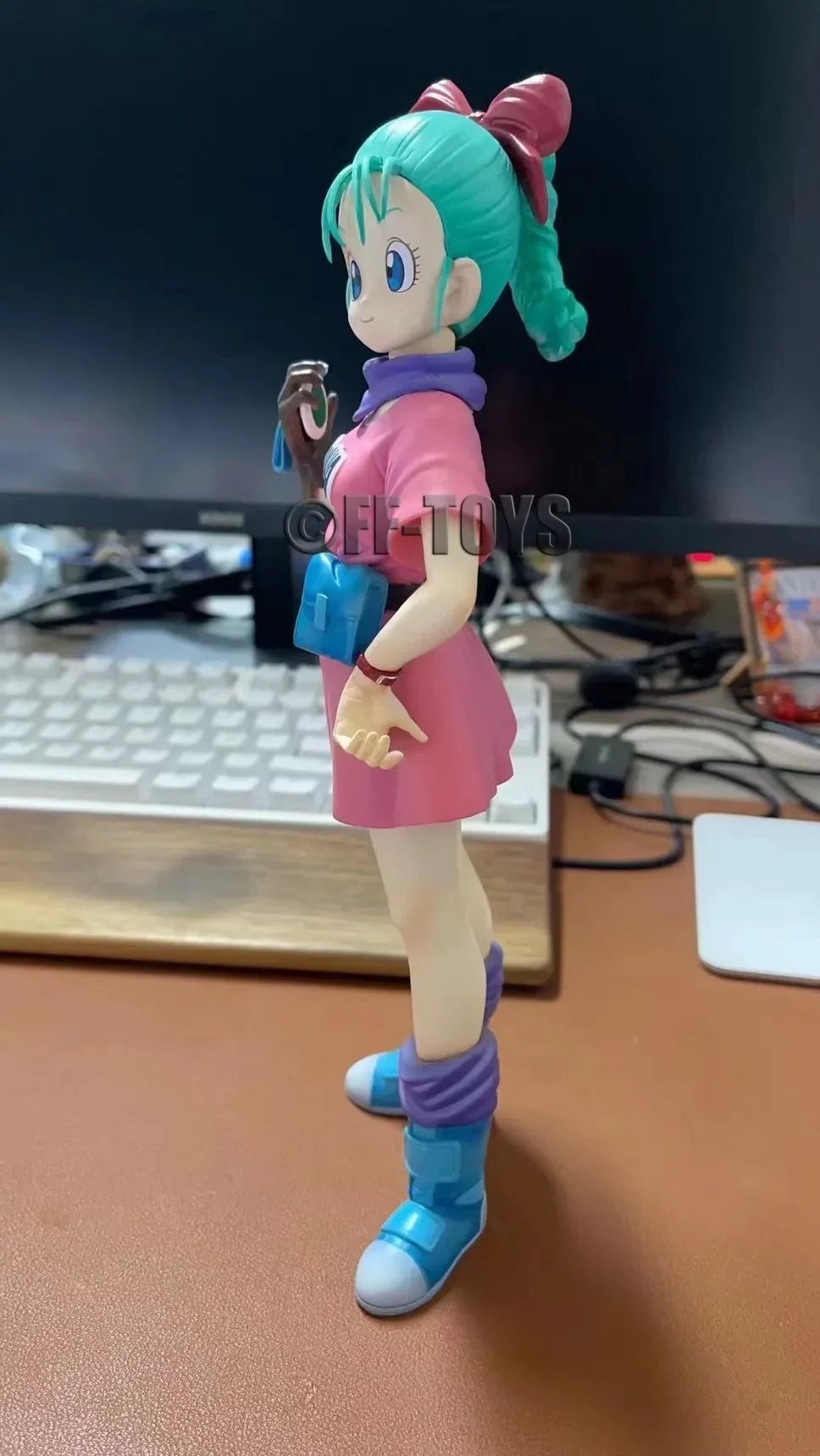 26cm Dragon Ball Z Bulma Figurine Glitter and Glamours Figure Bulma Action Figure Pvc Statue Collection Model Toys Gifts