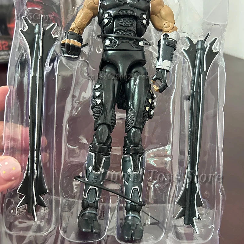 Bandai NECA Ninja Gaiden Falcon Dragon Ryu Hayabusa  7 Inch Action Figure Model Desktop Decoration Collection Movable Joints Toy