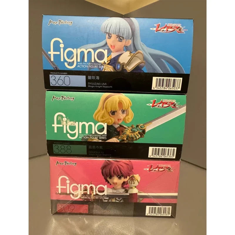 In Stock Figma Max Factory Magic Knight Rayearth 360 Ryuuzaki Umi Anime Peripheral Figure Movable Model Ornamental Ornaments Toy