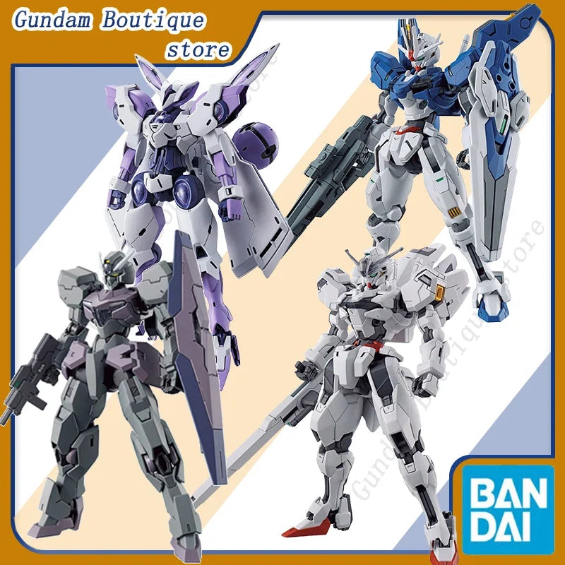 Bandai Genuine HG The Witch From Mercury GUNDAM LFRITH CALIBARN BEGUIR-BEU DARILBALDE ZOWORT HEAVY Anime Assembly Model Toys Kid