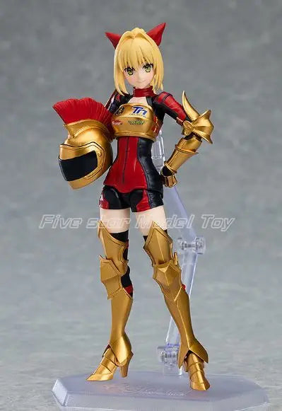 【FS】 Original Max Factory Figma SP-129 Nero Claudius Racing Girl Ver. Figure Model Toys Gifts Collection