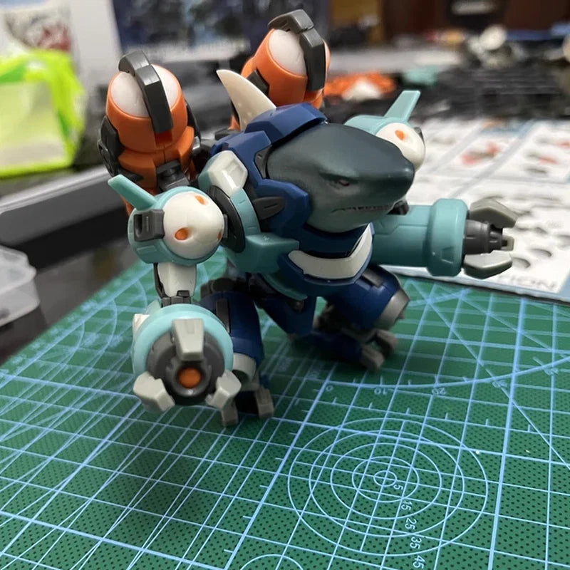 1/24 FIFTYSEVEN Number 57 Manhunter No.57 Puppet Squad Anime Action Figure Deepsea Ripper Shark Assembly Model Armor Custom Gift