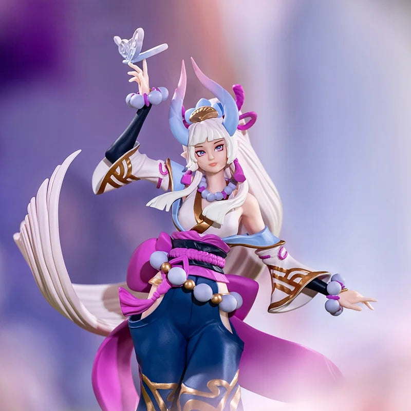 Genuine Soul Lotus Flower Sindra 1:8 Scale Figures Game Peripheral Toy Birthday Gift Anime Character Doll Model Ornament