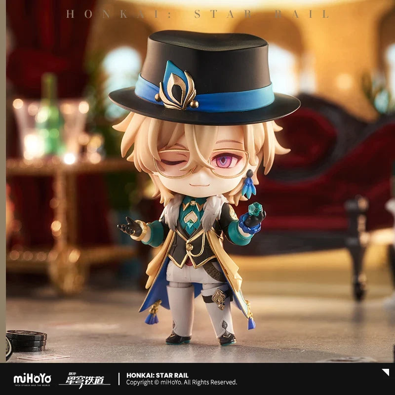 Honkai Star Rail Aventurine Nendoroid Mini Figure 100mm in stock